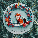 Search for foxes christmas tree decorations For her