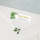 Search for tropical foliage stickers Gold