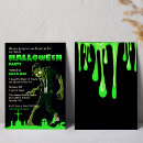 Search for walking dead invitations Spooky