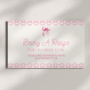 Search for recipe shower invitations Bring a recipe