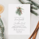 Search for december wedding invitations Greenery
