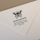 Search for butterfly mail rubber stamps Family