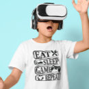 Search for eat sleep game tshirts Gamer