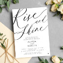 Search for shine wedding invitations Black and white