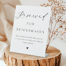 Search for reserved wedding signs Calligraphy script
