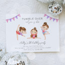 Search for tumbling invitations Digital gymnastic