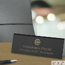 Search for manager name plates Black