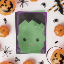 Search for frankenstein halloween cards Trick or treat