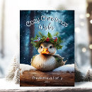 Search for duck christmas cards Winter wonderland