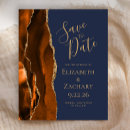 Search for navy gold save the dates Modern