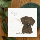 Search for chocolate labrador napkins Puppy