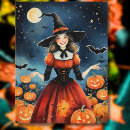 Search for 40s postcards Witch