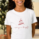 Search for merry christmas kids tshirts Red