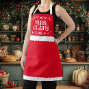 Search for mr and mrs claus aprons Funny