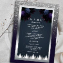 Search for purple and silver menus Dinner