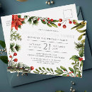 Search for foil christmas invitations Festive
