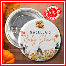 Search for autumn floral badges Watercolor