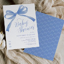 Search for bow baby boy shower invitations Watercolor