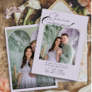 Search for double sided photo invitations Elegant