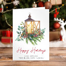 Search for vintage lantern christmas cards Elegant