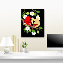 Search for cardinal painting canvas prints Birds