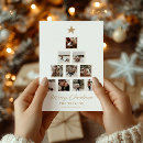 Search for unique family christmas cards Gold
