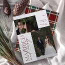 Search for wedding photo christmas cards Minimalist