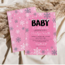 Search for pink winter wonderland invitations Pink and silver
