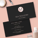 Search for black and rose gold business cards Makeup artist