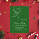 Search for green seasonal invitations Green and white