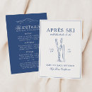Search for ski hen party invitations Blue