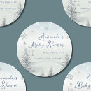 Search for its a boy shower stickers Winter wonderland baby shower
