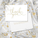 Search for gold wedding thank you cards Bridal shower