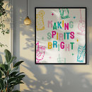Search for bright colourful posters Modern