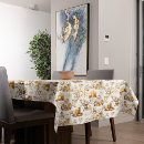 Search for gold white christmas tablecloths Festive