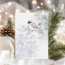 Search for snow baby shower invitations Elegant
