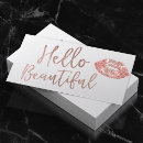 Search for hello beautiful business cards Typography