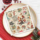 Search for santa claus napkins Vintage
