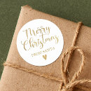 Search for gold merry christmas stickers Simple