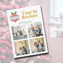 Search for year in review seasonal cards Holiday newsletter