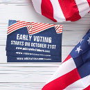 Search for election business cards Vote