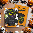 Search for cartoon monster invitations Spooky