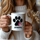 Search for dog paw print mugs Mum