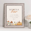 Search for baby shower mimosa bar signs Fall