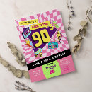 Search for 90s birthday invitations Funky