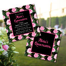 Search for old paper square invitations Black