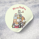 Search for singer round stickers Animal