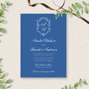 Search for dusty blue sea wedding invitations Classic