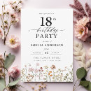 Search for rustic 18th birthday invitations Modern