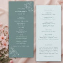 Search for thank you note for wedding programs Simple order of service